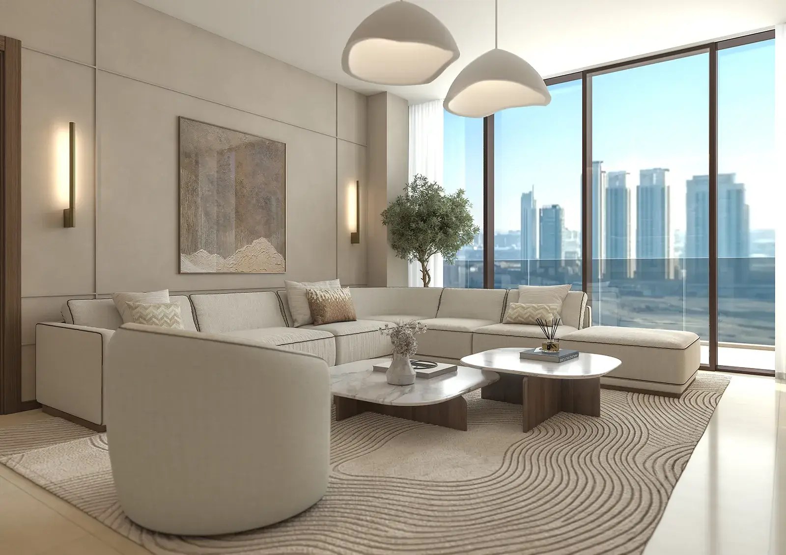 Four-bedroom duplex residence at Radiant Terrace Abu Dhabi